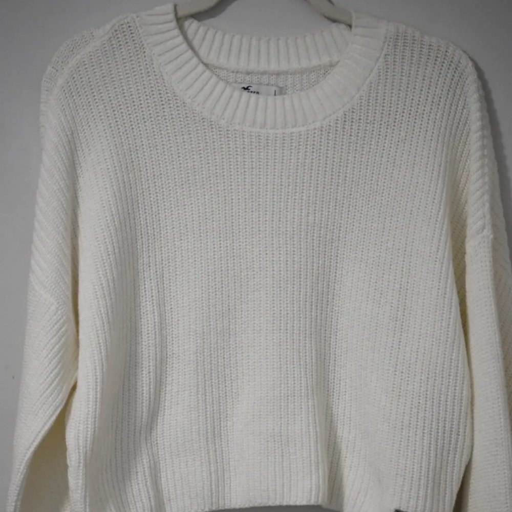 White Knit Sweater